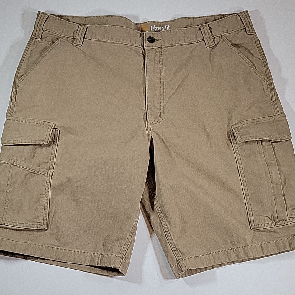 Carhartt Men’s Cargo Work Shorts Size 42,  KhakiC3